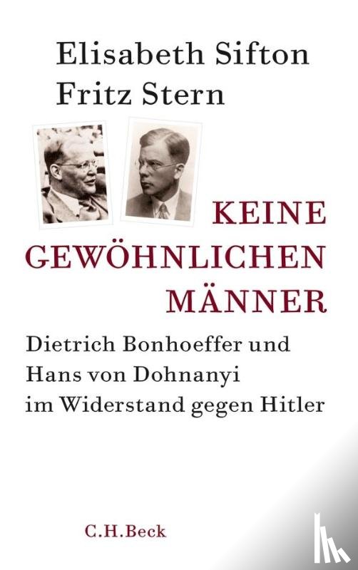 Sifton, Elisabeth, Stern, Fritz - Keine gewöhnlichen Männer