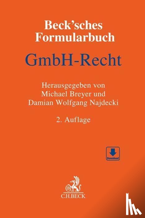  - Beck'sches Formularbuch GmbH-Recht
