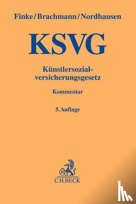 Finke, Hugo, Brachmann, Wolfgang, Nordhausen, Willy - Künstlersozialversicherungsgesetz
