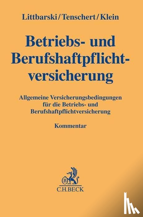  - Betriebs- und Berufshaftpflichtversicherung