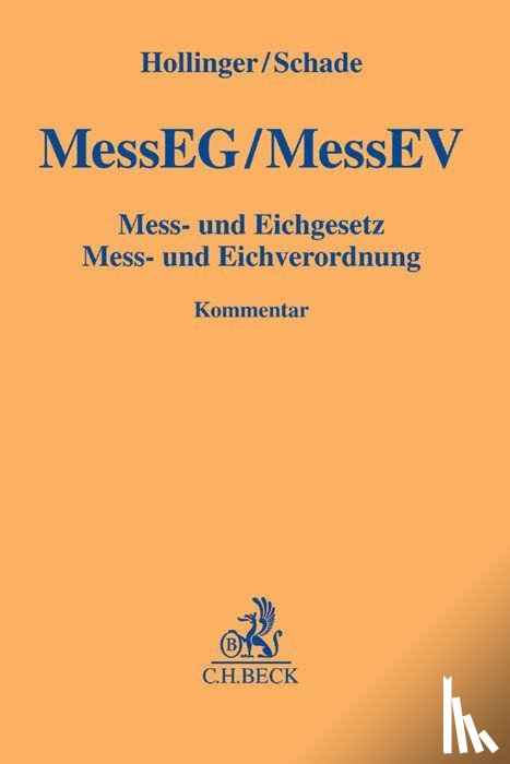  - Mess- und Eichgesetz, Mess- und Eichverordnung