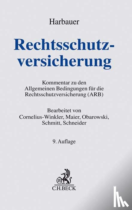 Cornelius-Winkler, Joachim, Maier, Karl, Obarowski, Rüdiger, Schmitt, Edmund - Rechtsschutzversicherung
