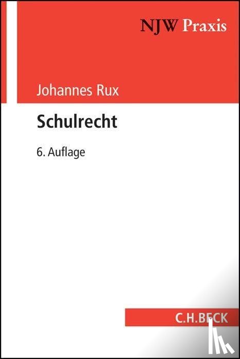 Rux, Johannes - Schulrecht