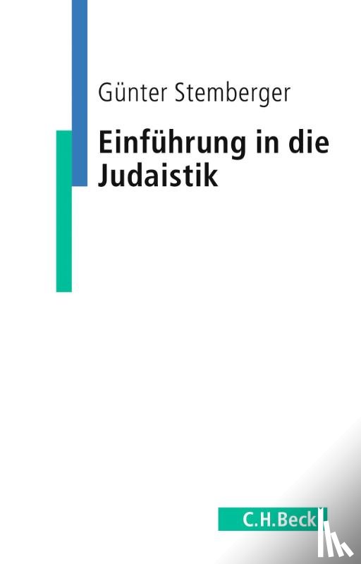 Stemberger, Günter - Einführung in die Judaistik