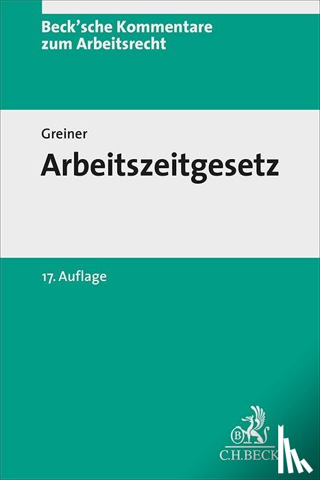  - Arbeitszeitgesetz. ArbZG