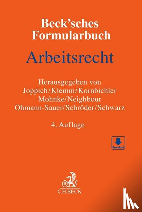  - Beck'sches Formularbuch Arbeitsrecht