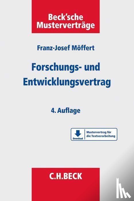Möffert, Franz-Josef - Der Forschungs- und Entwicklungsvertrag