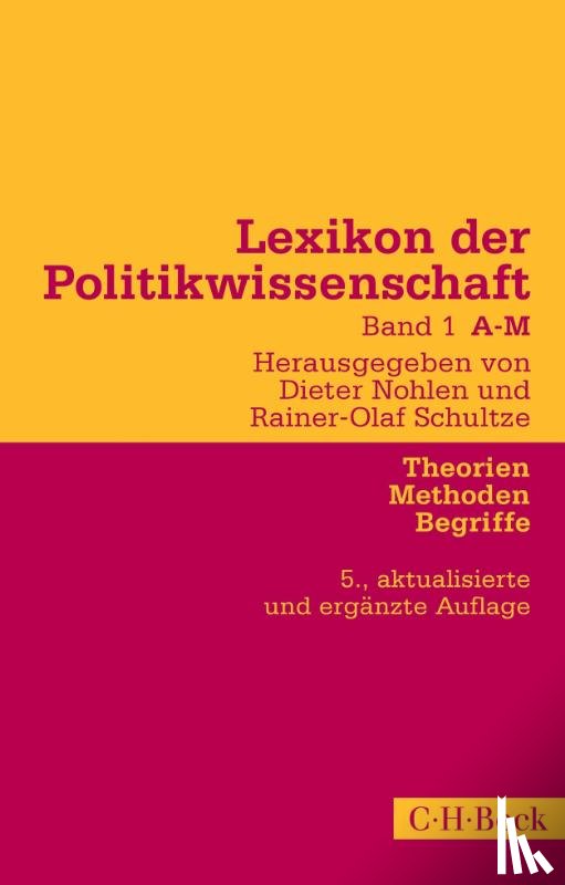  - Lexikon der Politikwissenschaft Bd. 1: A-M