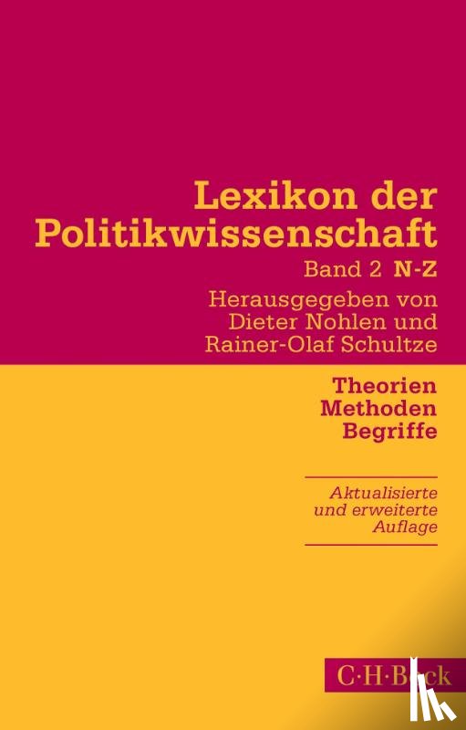  - Lexikon der Politikwissenschaft 2 / N-Z