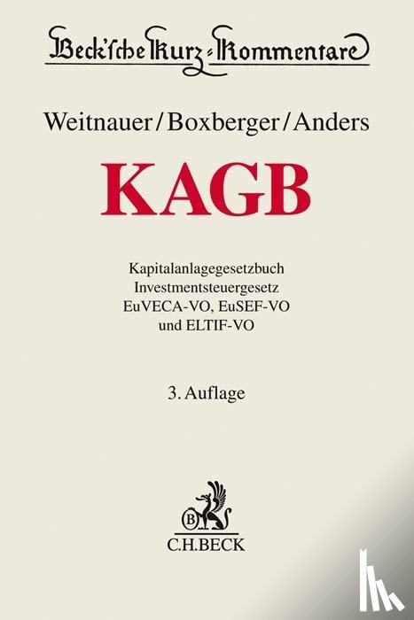 - Kapitalanlagegesetzbuch