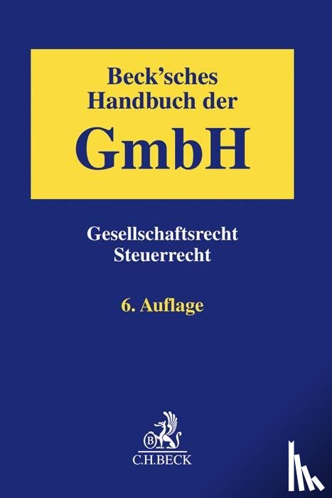  - Beck'sches Handbuch der GmbH