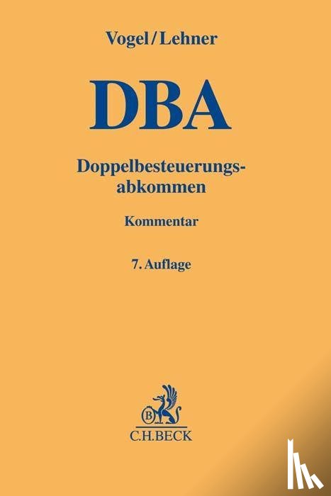 Vogel, Klaus - Doppelbesteuerungsabkommen