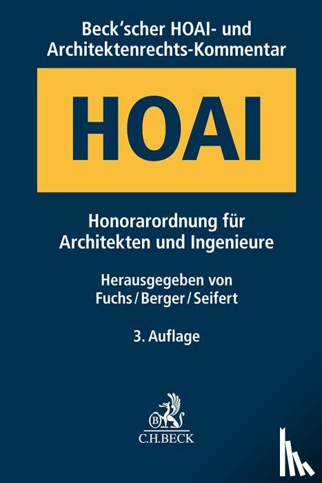  - Beck'scher HOAI- und Architektenrechts-Kommentar