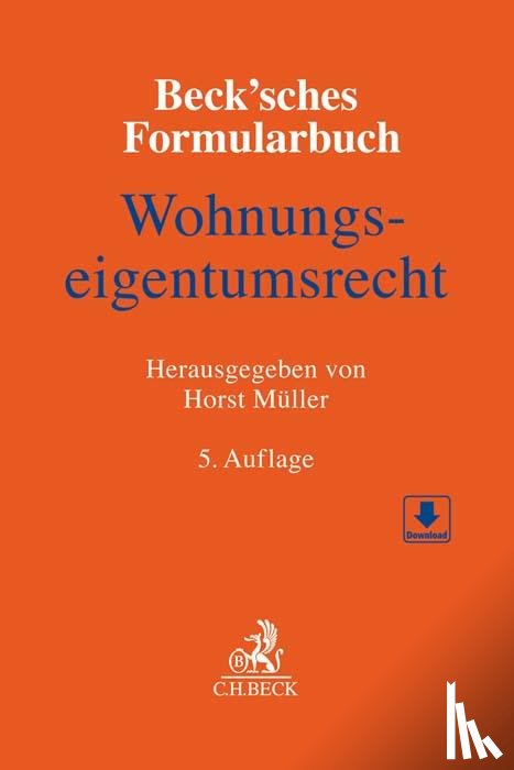  - Beck'sches Formularbuch Wohnungseigentumsrecht
