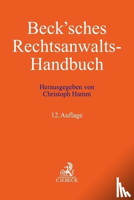  - Beck'sches Rechtsanwalts-Handbuch