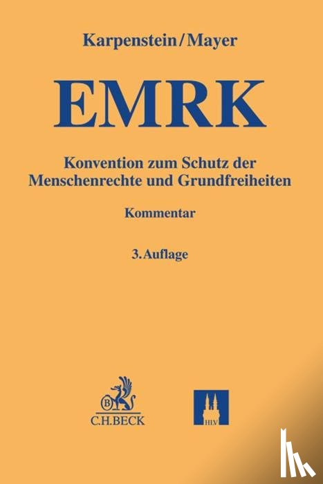 Karpenstein, Ulrich, Mayer, Franz C. - Konvention zum Schutz der Menschenrechte und Grundfreiheiten