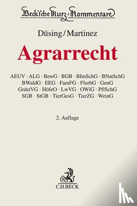  - Agrarrecht