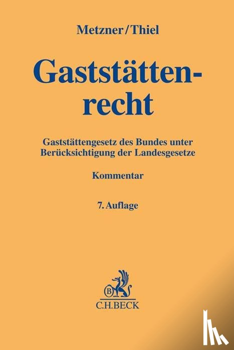Thiel, Markus - Gaststättenrecht