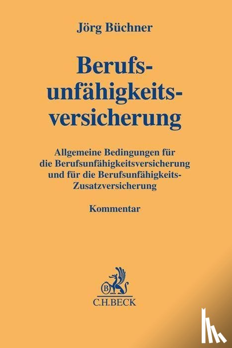 Büchner, Jörg - Berufsunfähigkeitsversicherung