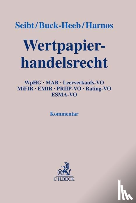  - Wertpapierhandelsrecht