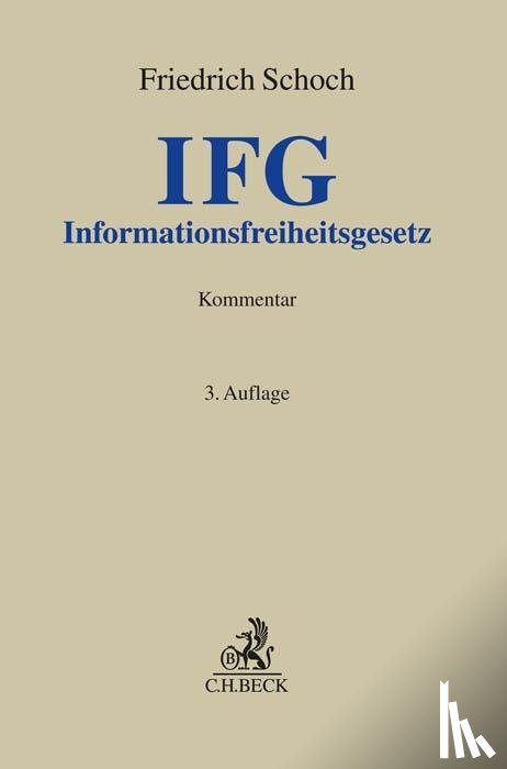 Schoch, Friedrich - Informationsfreiheitsgesetz