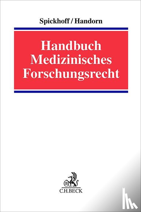  - Handbuch Medizinisches Forschungsrecht
