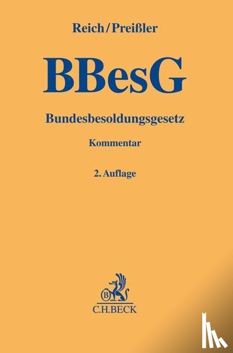 Reich, Andreas, Preißler, Ulrike - Bundesbesoldungsgesetz