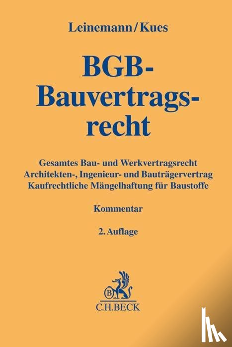  - BGB-Bauvertragsrecht