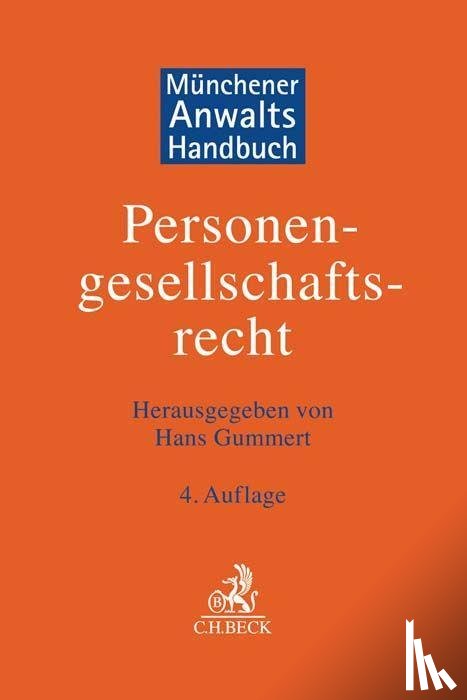  - Münchener Anwaltshandbuch Personengesellschaftsrecht
