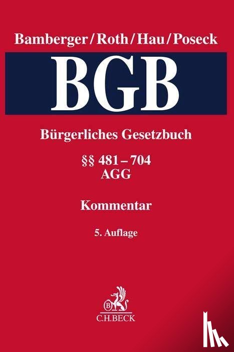  - Bürgerliches Gesetzbuch Band 2: §§ 481-704, AGG