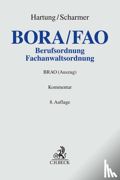  - Berufs- und Fachanwaltsordnung