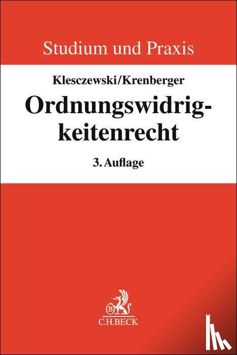 Klesczewski, Diethelm, Krenberger, Benjamin - Ordnungswidrigkeitenrecht