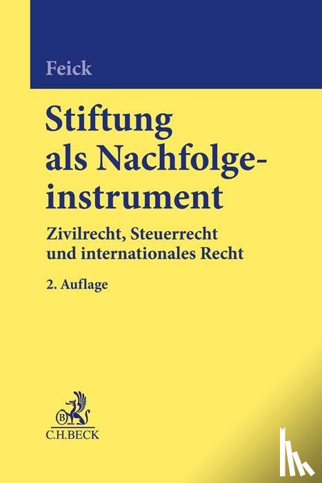  - Stiftung als Nachfolgeinstrument