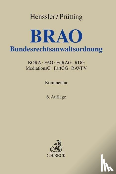  - Bundesrechtsanwaltsordnung