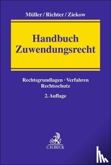 Müller, Hans-Martin, Ziekow, Jan, Frömgen, Peter - Handbuch Zuwendungsrecht