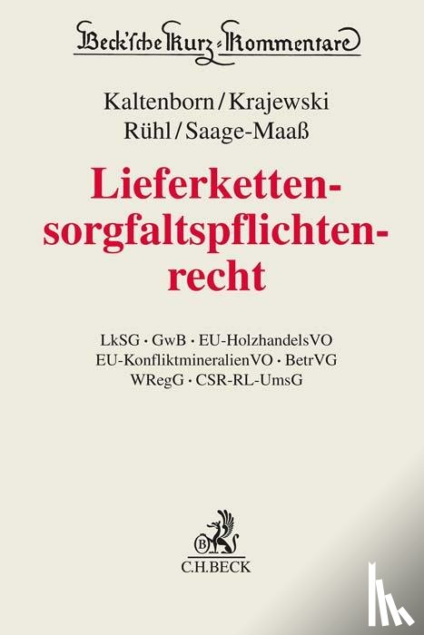  - Lieferkettensorgfaltspflichtenrecht