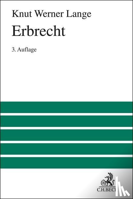 Lange, Knut Werner - Erbrecht