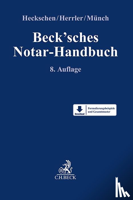  - Beck'sches Notar-Handbuch