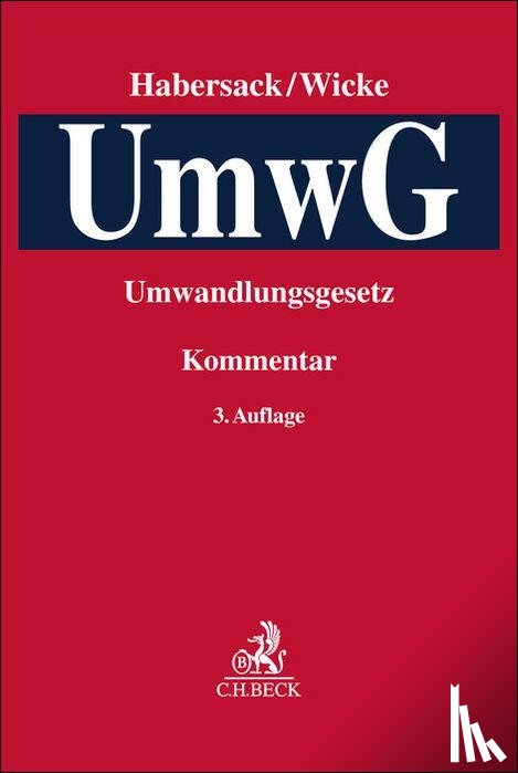  - Umwandlungsgesetz. UmwG