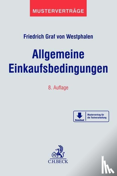 Westphalen, Friedrich Graf von - Allgemeine Einkaufsbedingungen
