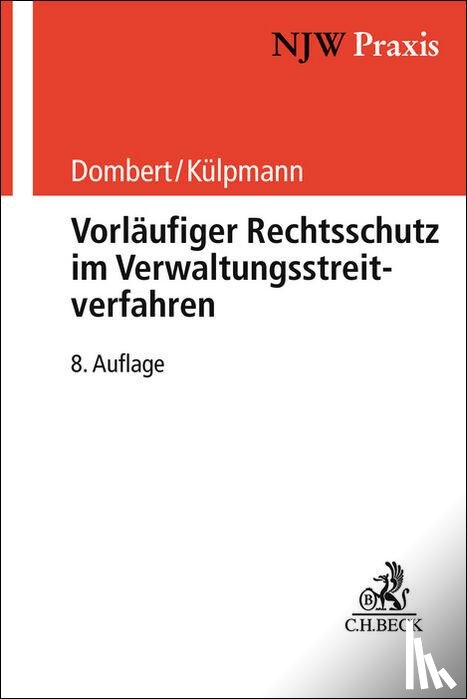  - Vorläufiger Rechtsschutz im Verwaltungsstreitverfahren