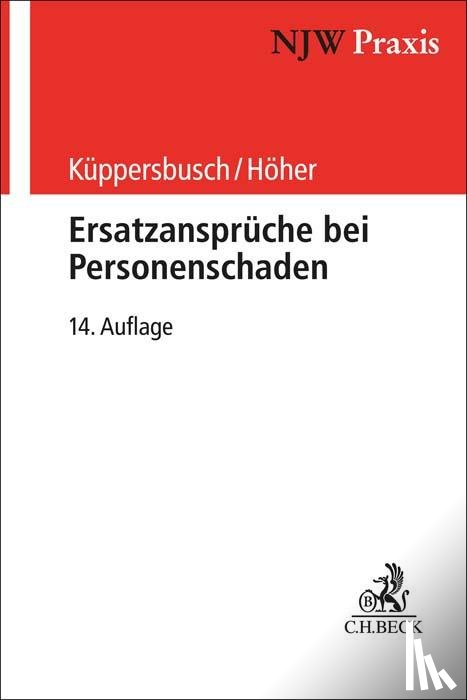 Küppersbusch, Gerhard, Höher, Heinz Otto - Ersatzansprüche bei Personenschaden