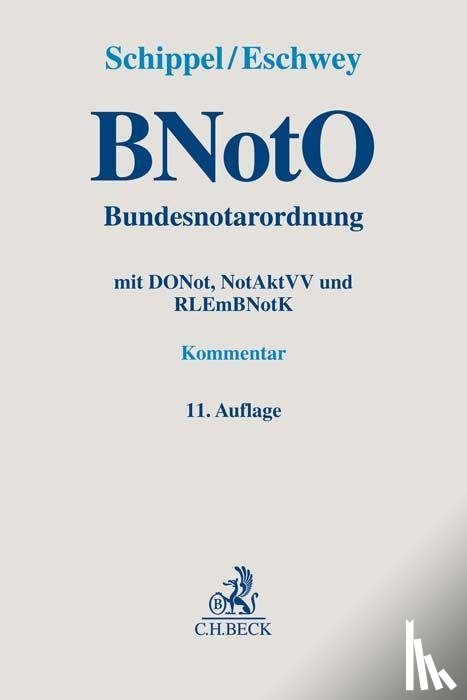  - BNotO. Bundesnotarordnung