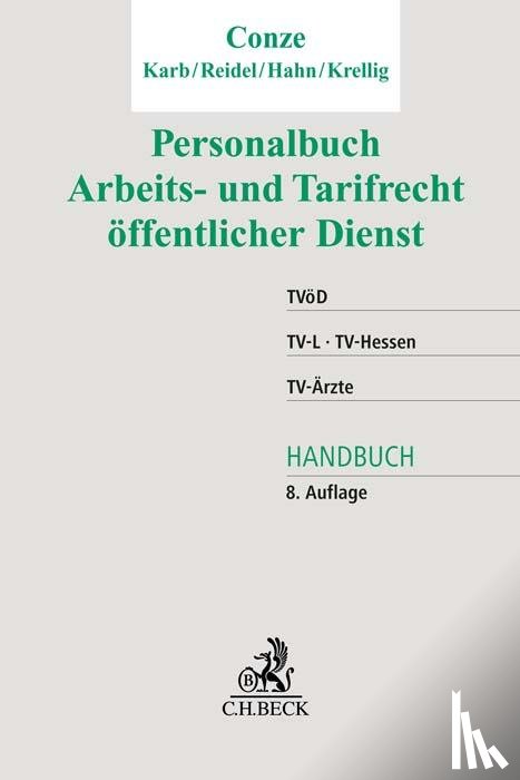 Conze, Peter - Personalbuch Arbeits- und Tarifrecht öffentlicher Dienst