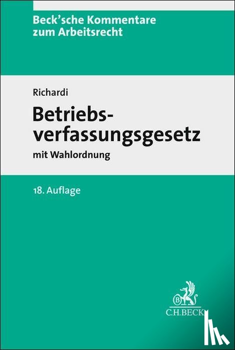 - Betriebsverfassungsgesetz. BetrVG