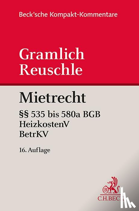 Gramlich, Bernhard, Reuschle, Fabian - Mietrecht