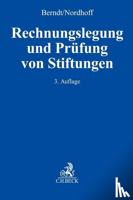 Berndt, Reinhard, Nordhoff, Frank - Rechnungslegung und Prüfung von Stiftungen