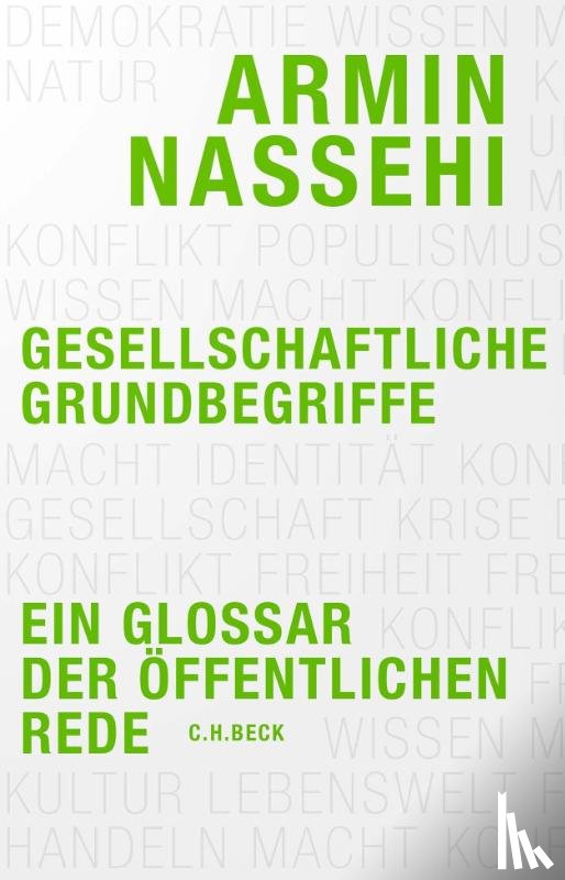 Nassehi, Armin - Gesellschaftliche Grundbegriffe