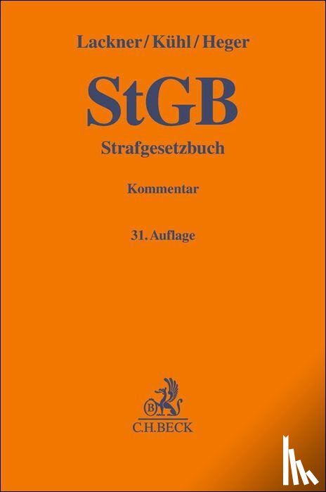 Heger, Martin - Strafgesetzbuch. StGB