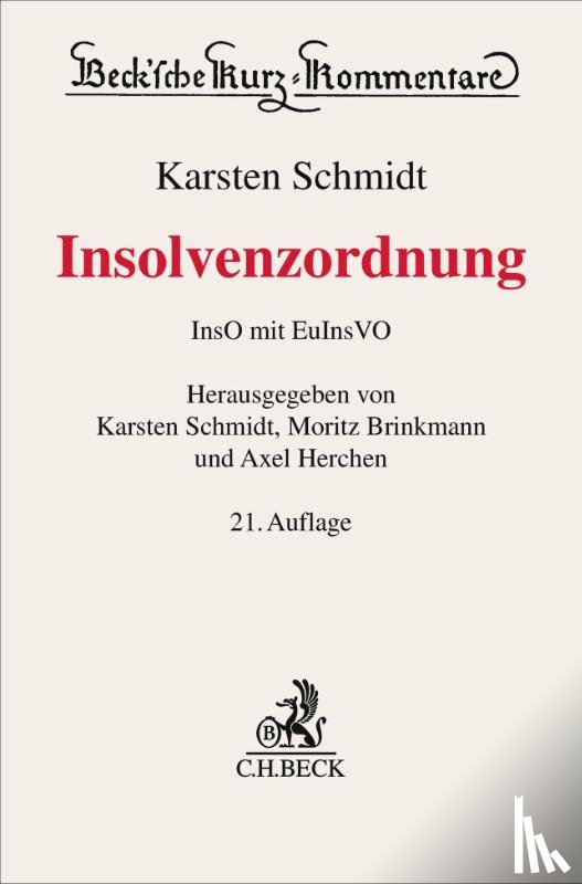  - Insolvenzordnung. InsO